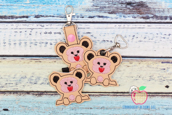 Adorable Macaque ITH KeyFob Snaptab Review