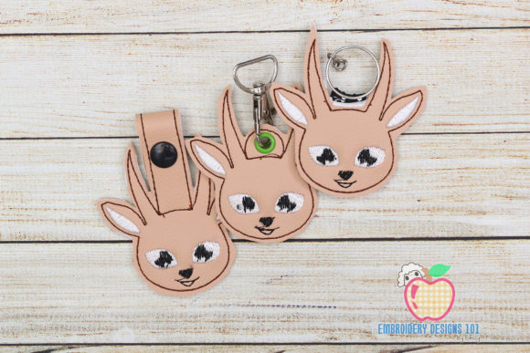 Antelope Face Keyfob Keychain ITH Review for Boutique Apparel