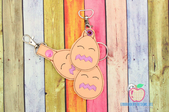 Cartoon Egg ITH KeyFob Snaptab Review