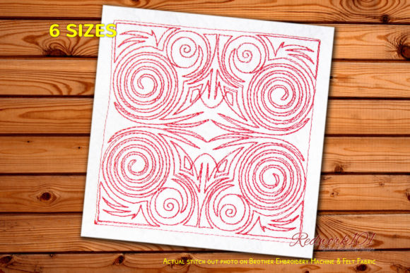 Circle Quilting Pattern Redwork Review