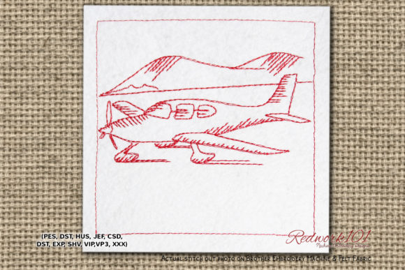 Cirrus SR22 Lineart Design for Boutique Apparel