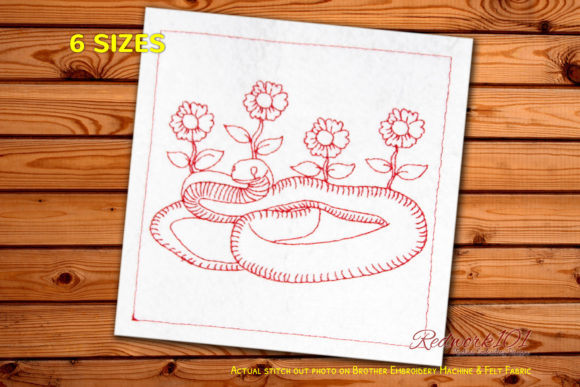 Taipan Embroidery Design for Holiday Collections