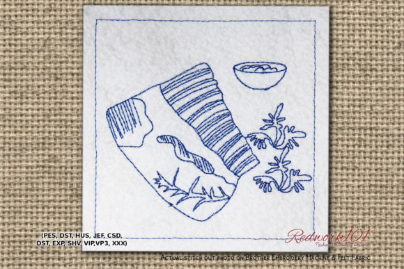 Wild Boar Meat Redwork: A Designer's Take on Personalized Gifts